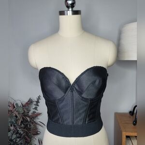 Vintage Dominique Bustier Black 38B